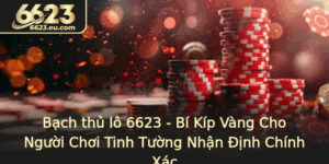 Bach Thu Lo 6623 Bi Kip Vang Cho Nguoi Choi Tinh Tuong Nhan Inh Chinh Xac